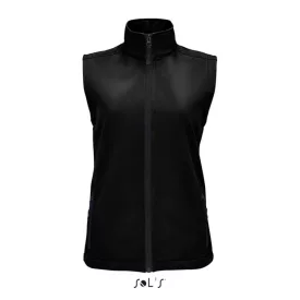   utt_so02888bl-s SOL'S SO02888 SOL'S RACE BW WOMEN - SOFTSHELL BODYWARMER S