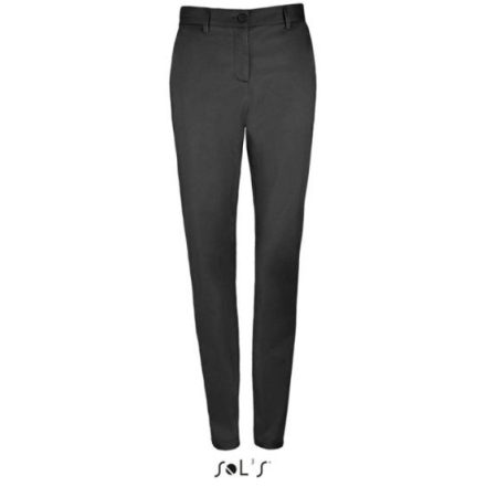 utt_so02918bl-46 SOL'S SO02918 SOL'S JARED WOMEN - SATIN STRETCH TROUSERS 46