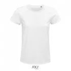 utt_so03581wh-m SOL'S SO03581 SOL'S CRUSADER WOMEN - ROUND-NECK FITTED JERSEY T-SHIRT M