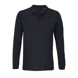   utt_so04241bl-s SOL'S SO04241 SOL'S PLANET LSL - UNISEX LONG SLEEVE POLO SHIRT S