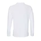 utt_so04241wh-s SOL'S SO04241 SOL'S PLANET LSL - UNISEX LONG SLEEVE POLO SHIRT S