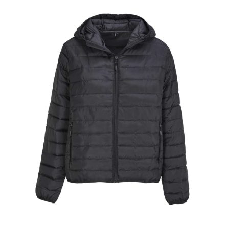 utt_so04445bl-2xl  SOL'S SO04445 SOL'S STREAM HOODED WOMEN - LIGHTWEIGHT KAPUCNIS BÉLELT KABÁT 2XL