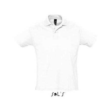 utt_so11342wh-s SOL'S SO11342 SOL'S SUMMER II - MEN'S POLO SHIRT S