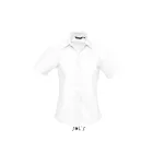 utt_so16030wh-m SOL'S SO16030 SOL'S ELITE - SHORT SLEEVE OXFORD WOMEN'S SHIRT M