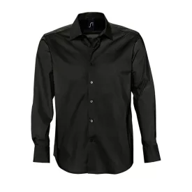   utt_so17000bl-2xl SOL'S SO17000 SOL'S BRIGHTON - LONG SLEEVE STRETCH MEN'S SHIRT 2XL