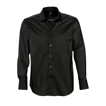 utt_so17000bl-2xl SOL'S SO17000 SOL'S BRIGHTON - LONG SLEEVE STRETCH MEN'S SHIRT 2XL