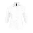 utt_so17010wh-xs SOL'S SO17010 SOL'S EFFECT - 3/4 SLEEVE STRETCH WOMEN'S SHIRT XS