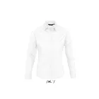 utt_so17015wh-m SOL'S SO17015 SOL'S EDEN - LONG SLEEVE STRETCH WOMEN'S SHIRT M