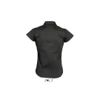 utt_so17020bl-xs SOL'S SO17020 SOL'S EXCESS - SHORT SLEEVE STRETCH WOMEN'S SHIRT XS