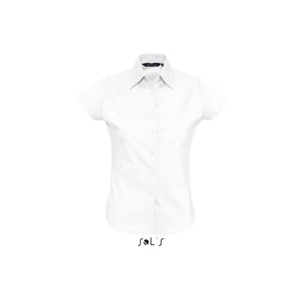 utt_so17020wh-xs SOL'S SO17020 SOL'S EXCESS - SHORT SLEEVE STRETCH WOMEN'S SHIRT XS