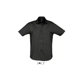   utt_so17030bl-2xl SOL'S SO17030 SOL'S BROADWAY - SHORT SLEEVE STRETCH MEN'S SHIRT 2XL