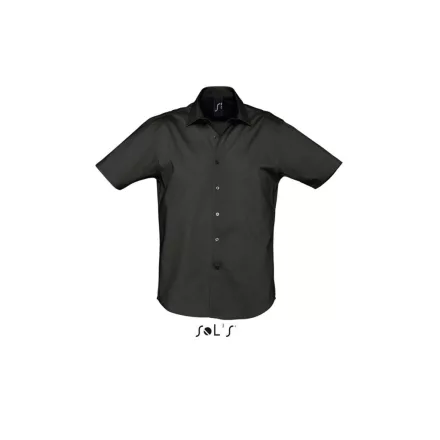 utt_so17030bl-3xl SOL'S SO17030 SOL'S BROADWAY - SHORT SLEEVE STRETCH MEN'S SHIRT 3XL