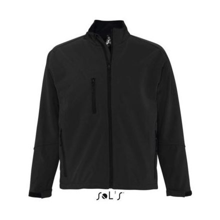 utt_so46600bl-3xl SOL'S SO46600 SOL'S RELAX - MEN'S SOFTSHELL ZIPPED JACKET 3XL