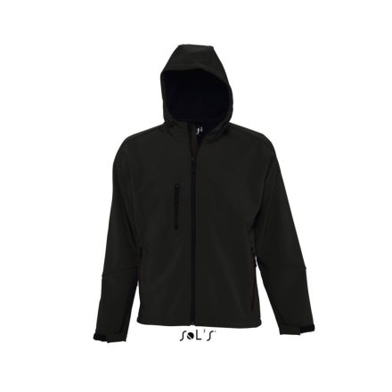 utt_so46602bl-2xl SOL'S SO46602 SOL'S REPLAY MEN - HOODED SOFTSHELL 2XL