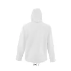 utt_so46602wh-l SOL'S SO46602 SOL'S REPLAY MEN - HOODED SOFTSHELL L