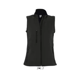   utt_so46801bl-2xl SOL'S SO46801 SOL'S RALLYE WOMEN - SLEEVELESS SOFTSHELL JACKET 2XL