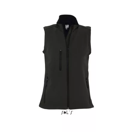 utt_so46801bl-s SOL'S SO46801 SOL'S RALLYE WOMEN - SLEEVELESS SOFTSHELL JACKET S