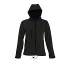 utt_so46802bl-2xl SOL'S SO46802 SOL'S REPLAY WOMEN - HOODED SOFTSHELL 2XL