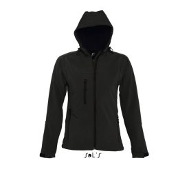   utt_so46802bl-2xl SOL'S SO46802 SOL'S REPLAY WOMEN - HOODED SOFTSHELL 2XL