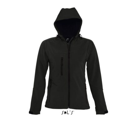 utt_so46802bl-xl SOL'S SO46802 SOL'S REPLAY WOMEN - HOODED SOFTSHELL XL