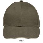 utt_so88100ar-be-u SOL'S SO88100 SOL'S BUFFALO - SIX PANEL CAP U