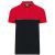 utt_wk210bl-re-5xl Designed To Work WK210 UNISEX ECO-FRIENDLY TWO-TONE SHORT SLEEVE POLO SHIRT 5XL