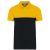 utt_wk210bl-ye-2xl Designed To Work WK210 UNISEX ECO-FRIENDLY TWO-TONE SHORT SLEEVE POLO SHIRT 2XL