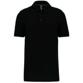   utt_wk270bl-kl-s Designed To Work WK270 MEN'S SHORT-SLEEVED CONTRASTING DAYTODAY POLO SHIRT S