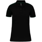 utt_wk271bl-kl-l Designed To Work WK271 LADIES' SHORT-SLEEVED CONTRASTING DAYTODAY POLO SHIRT L