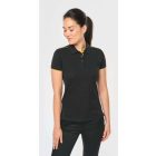 utt_wk271bl-kl-l Designed To Work WK271 LADIES' SHORT-SLEEVED CONTRASTING DAYTODAY POLO SHIRT L