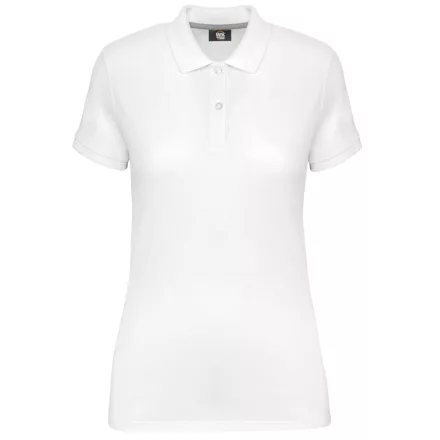 utt_wk275wh-l Designed To Work WK275 LADIES' SHORT-SLEEVED POLO SHIRT L
