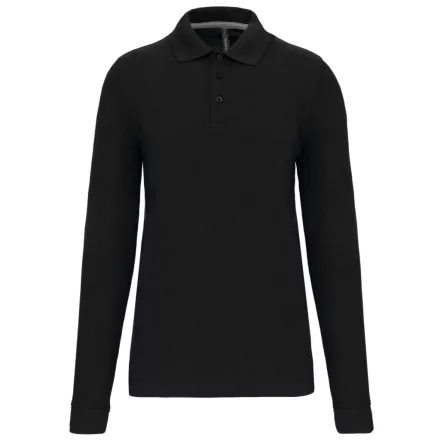 utt_wk276bl-l Designed To Work WK276 MEN'S LONG-SLEEVED POLO SHIRT L
