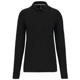   utt_wk276bl-s Designed To Work WK276 MEN'S LONG-SLEEVED POLO SHIRT S