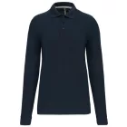 Designed To Work WK276 MEN'S LONG-SLEEVED POLO SHIRT L