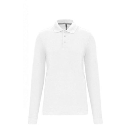 utt_wk276wh-5xl Designed To Work WK276 MEN'S LONG-SLEEVED POLO SHIRT 5XL