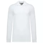 utt_wk276wh-s Designed To Work WK276 MEN'S LONG-SLEEVED POLO SHIRT S