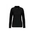 utt_wk277bl-2xl Designed To Work WK277 LADIES' LONG-SLEEVED POLO SHIRT 2XL