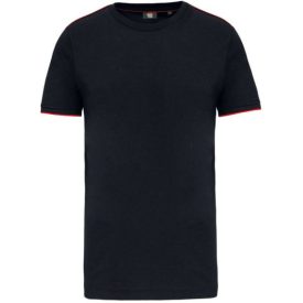   utt_wk3020bl-re-s Designed To Work WK3020 FÉRFI RÖVID UJJÚ DAYTODAY PÓLÓ S