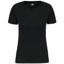   utt_wk3021bl-re-xs Designed To Work WK3021 NŐI RÖVID UJJÚ DAYTODAY PÓLÓ XS