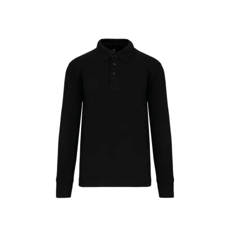 utt_wk4000bl-l Designed To Work WK4000 POLO NECK SWEATSHIRT L