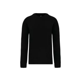   utt_wk4001bl-s Designed To Work WK4001 SET-IN SLEEVE SWEATSHIRT S