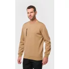 utt_wk403bl-si-5xl Designed To Work WK403 UNISEX DAYTODAY CONTRASTING POCKET SWEATSHIRT 5XL
