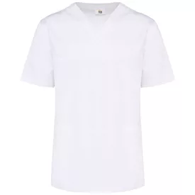   utt_wk504wh-xs Designed To Work WK504 UNISEX SHORT SLEEVE COTTON TUNIC XS