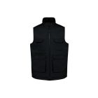 utt_wk607bl-4xl Designed To Work WK607 UNISEX PADDED MULTI-POCKET POLYCOTTON VEST 4XL