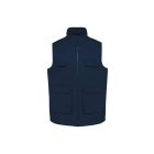 utt_wk607nv-2xl Designed To Work WK607 UNISEX PADDED MULTI-POCKET POLYCOTTON VEST 2XL