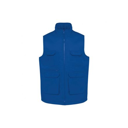 utt_wk607ro-5xl Designed To Work WK607 UNISEX PADDED MULTI-POCKET POLYCOTTON VEST 5XL