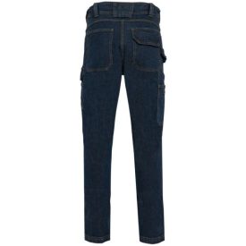   utt_wk705bri-36 Designed To Work WK705 MEN'S MULTIPOCKET DENIM TROUSERS 36