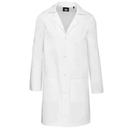 utt_wk828wh-m Designed To Work WK828 UNISEX WORK SMOCK M