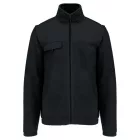 utt_wk9105bl-2xl  Designed To Work WK9105 FLEECE JACKET WITH REMOVABLE SLEEVES 2XL