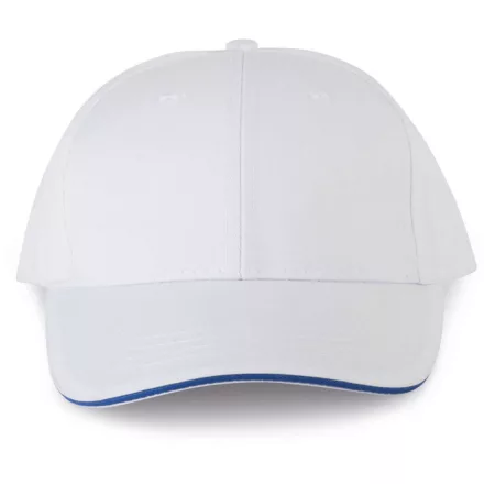 utt_wkp145wh-ro-u Designed To Work WKP145 OEKOTEX CERTIFIED 6 PANELS CAP WITH SANDWICH PEAK U